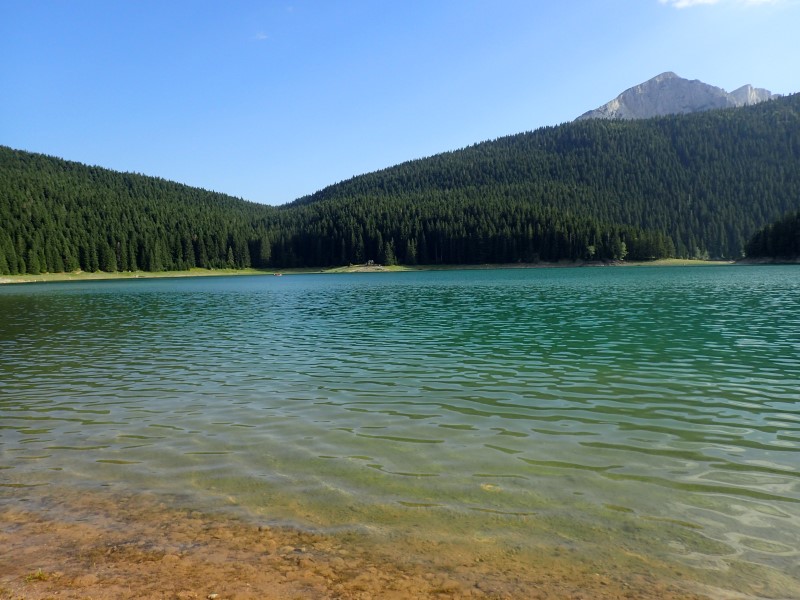 Il Lago Nero tra le montagne del Durmitor