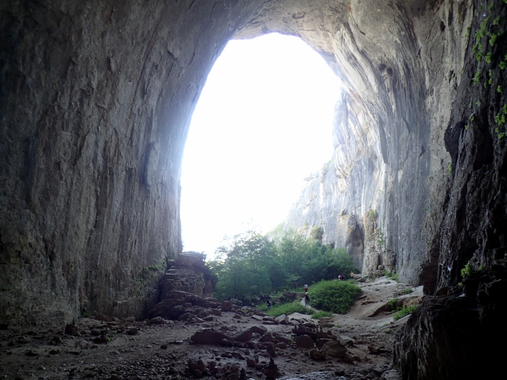 La grotta di Prohodna, Bulgaria