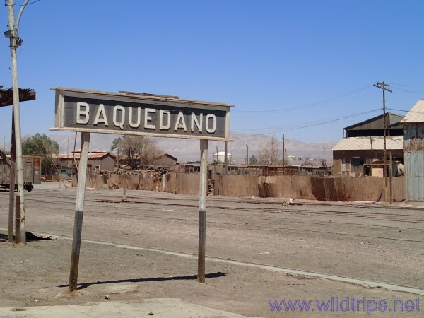 Baquedano abandoned station, Chile