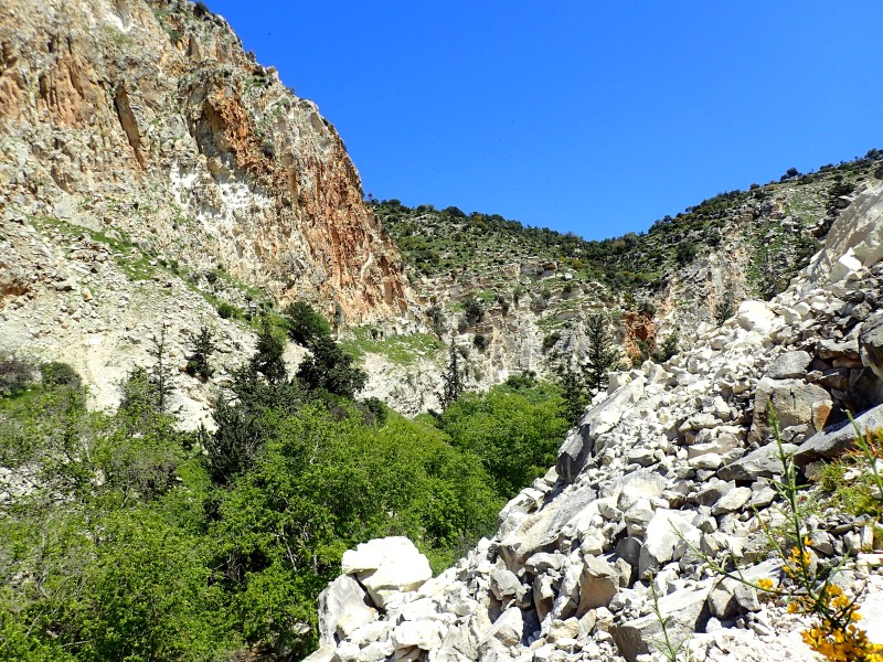 Gole di Avakas, nella penisola di Akamas, Cipro