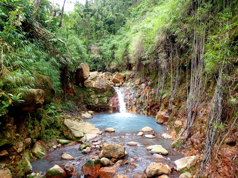 Sentiero del Boiling Lake, Dominica
