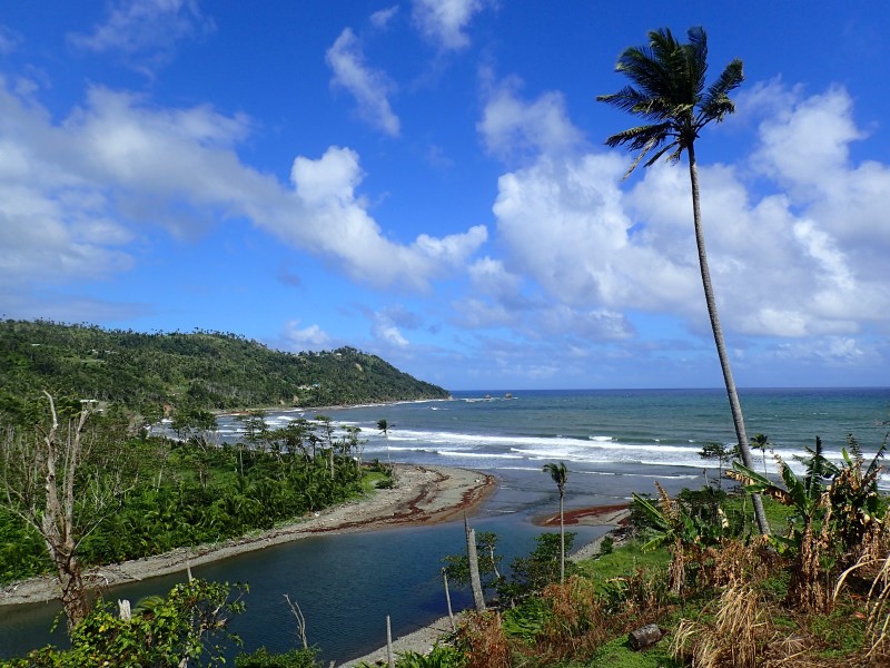 East coast of Dominica