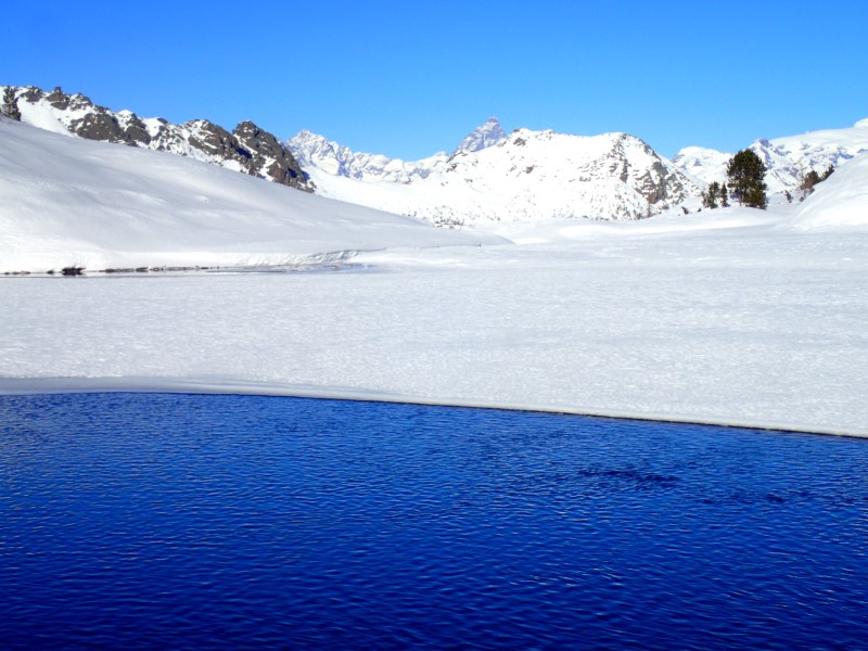 Il Lago Bianco, parco del Monte Avic, Champdepraz