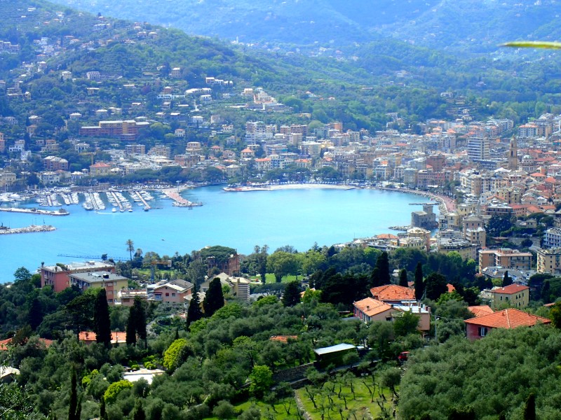 Panorama su Rapallo