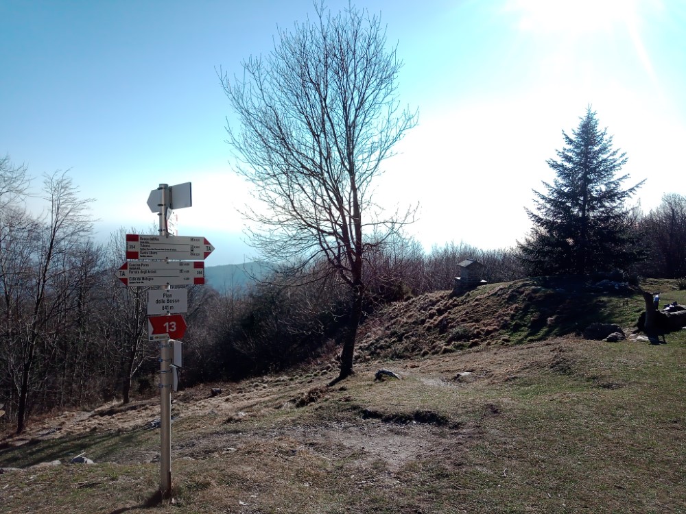 Monte Carmo, sentiero