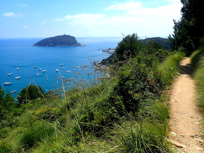 Sentiero del giro dell'isola Palmaria