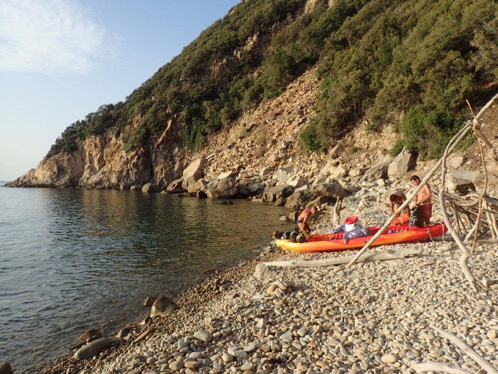 Elba in Kayak, Toscana