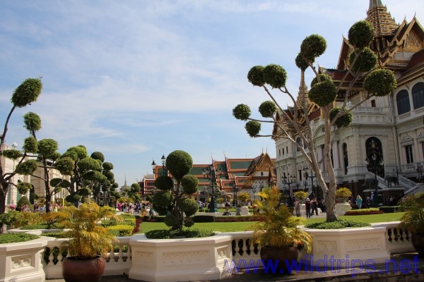 Il palazzo reale a Bangkok
