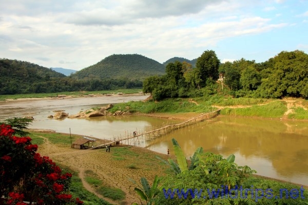 Mekong river at Luang Prabang