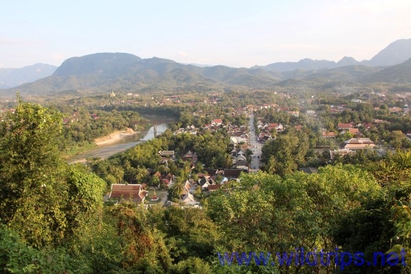 Panorama di Luang Prabang, Laos