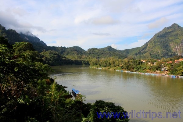 Nong Khiaw and the villages on Ou river, in the mountains of Laos