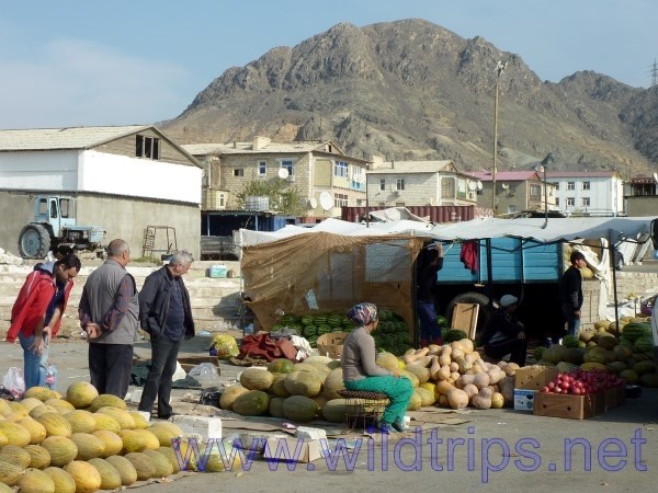 bazaar Turkmenbashi, Turkmenistan