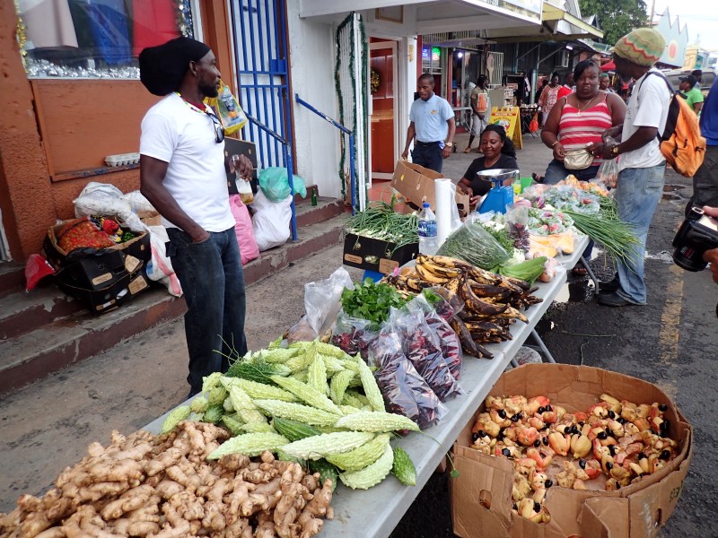 Saint John market, Antigua