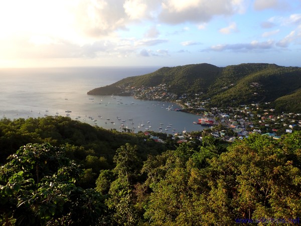 Panorama on Admiralty Bay, Bequia