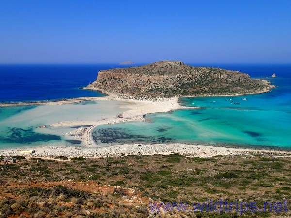 La spiaggia di Balos, a Creta