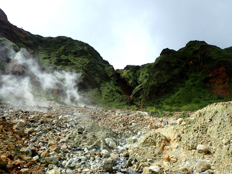 Sentiero del Boiling Lake, Dominica