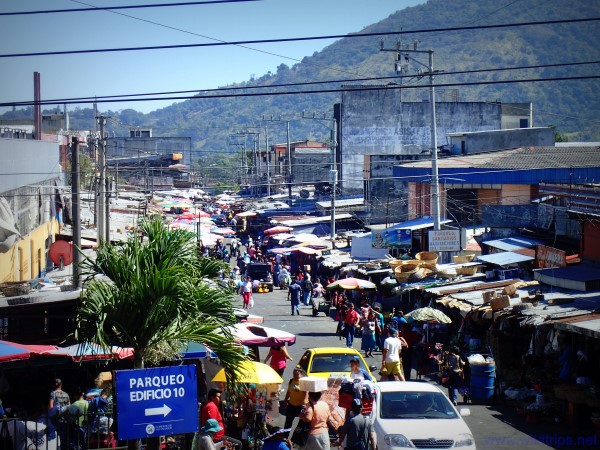 Market of San Salvador, capital of El Salvador