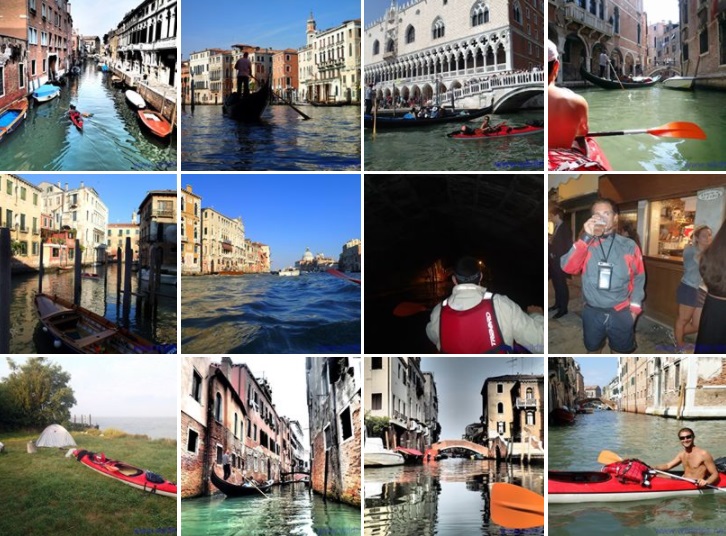 Venezia in kayak