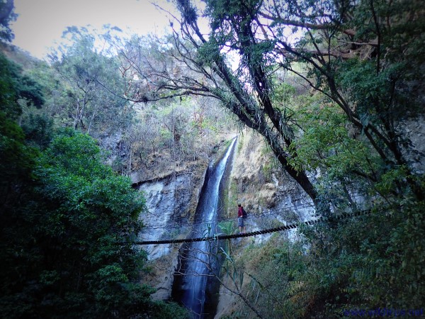 Waterfall near Panajachel, Guatemala