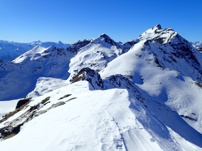 Cresta e vetta di Punta Palasina, Valle d'Aosta
