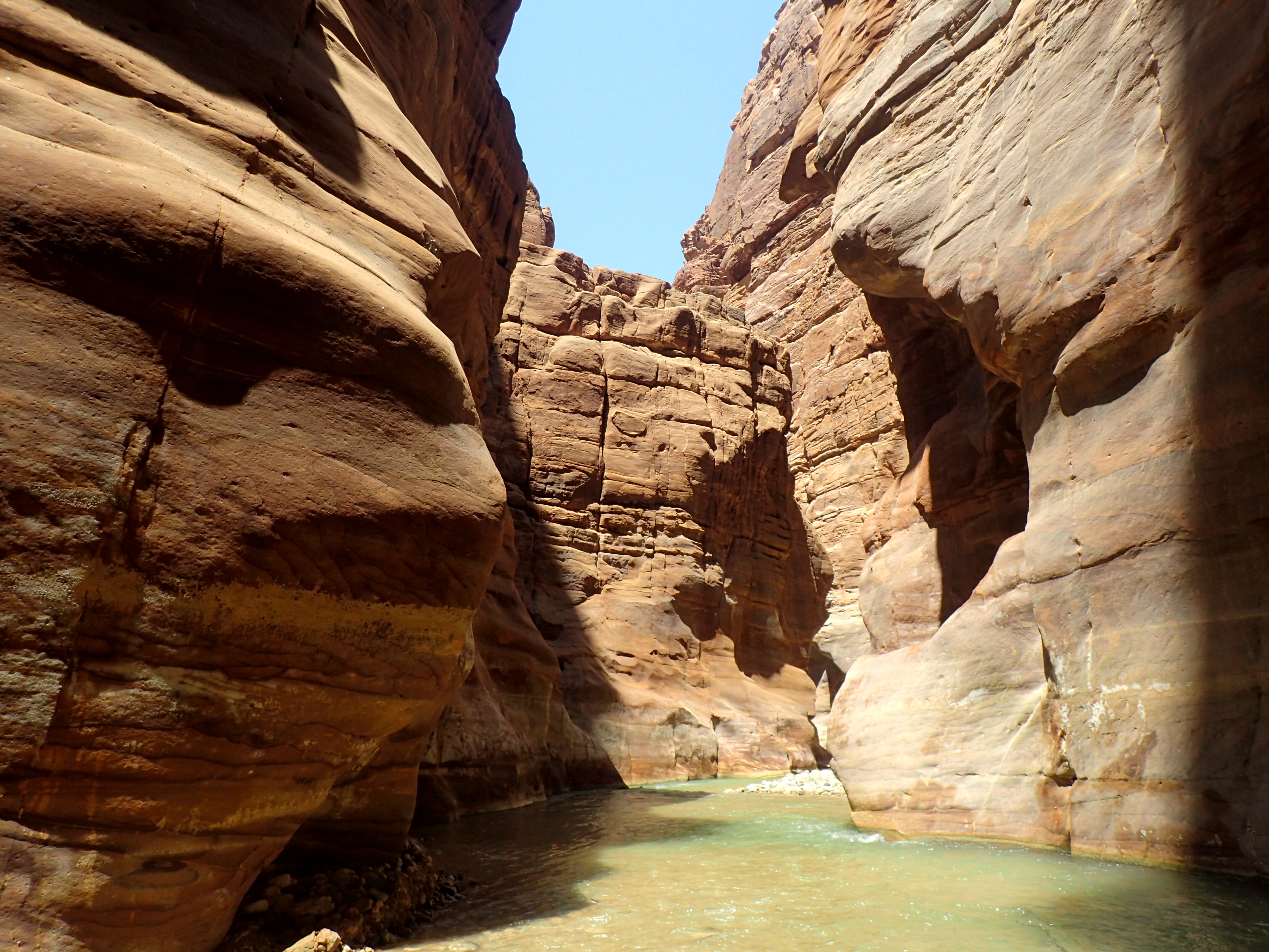 Canyoning nel Wadi Mujib, Giordania