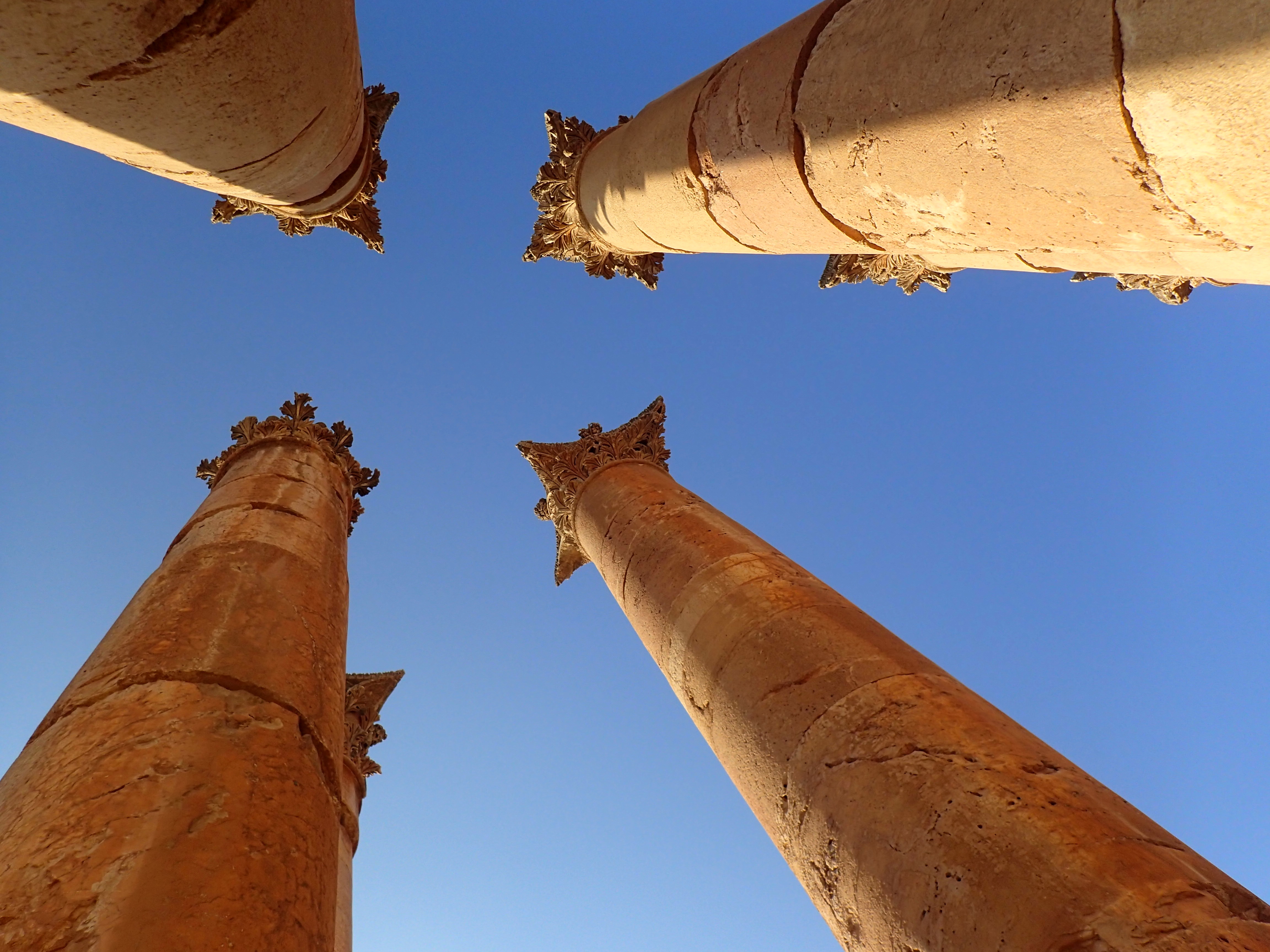 Jerash, colonne romane