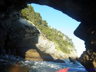 Kayak a Zoagli, Liguria
