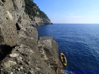 Kayak a Portofino, Liguria
