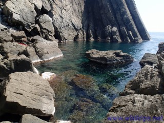 Kayak at Riva Trigoso, Liguria