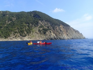 Kayak a Sestri Levante, Liguria
