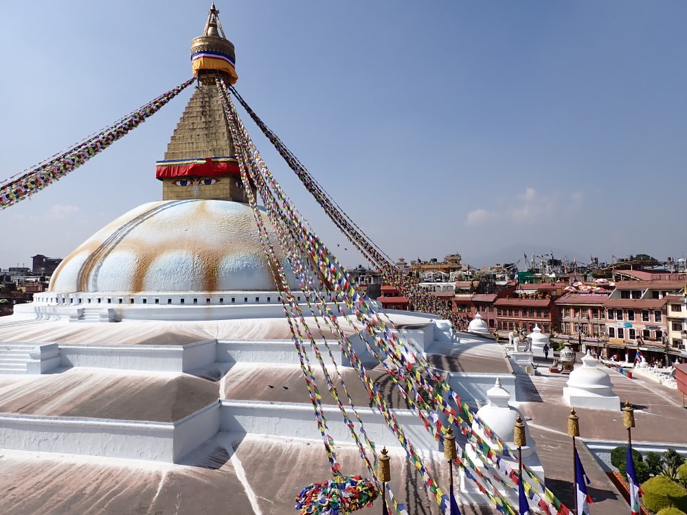 Stupa Boudhanath a Kathmandu