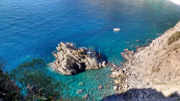 Il mare di Monesteroli, Liguria