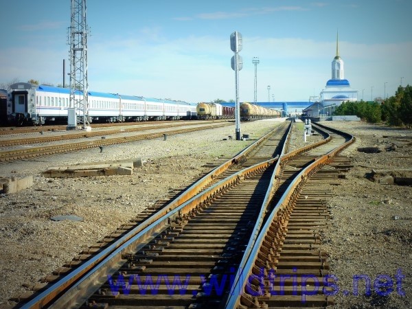 Ashgabat train station, Turkmenistan